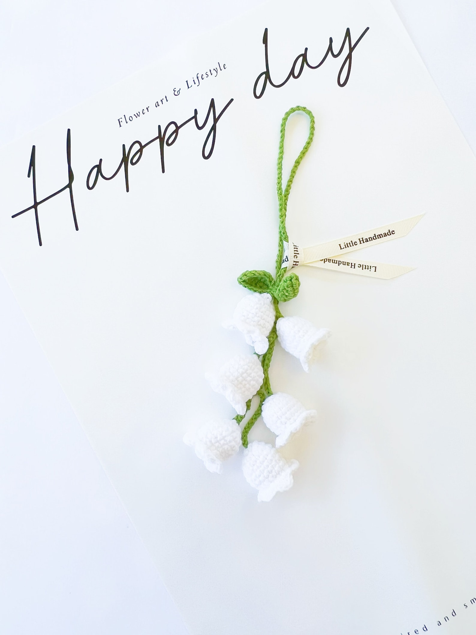 Crochet Lily of the Valley Hanging Decor
