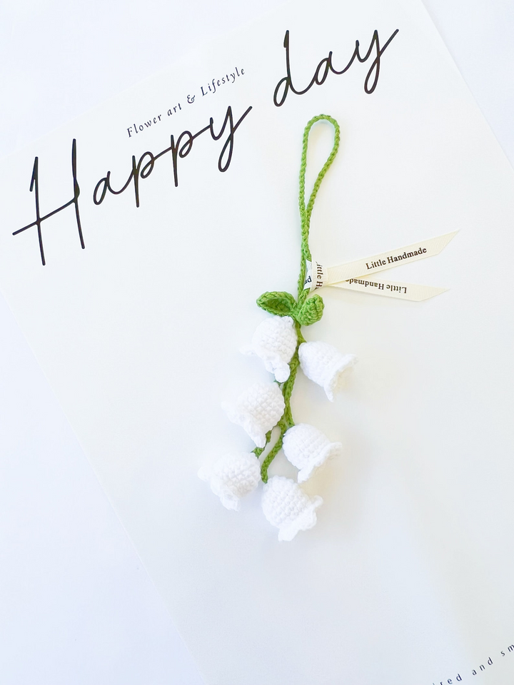 Crochet Lily of the Valley Hanging Decor