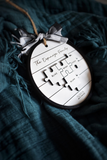 Personalized Family Puzzle Christmas Ornament