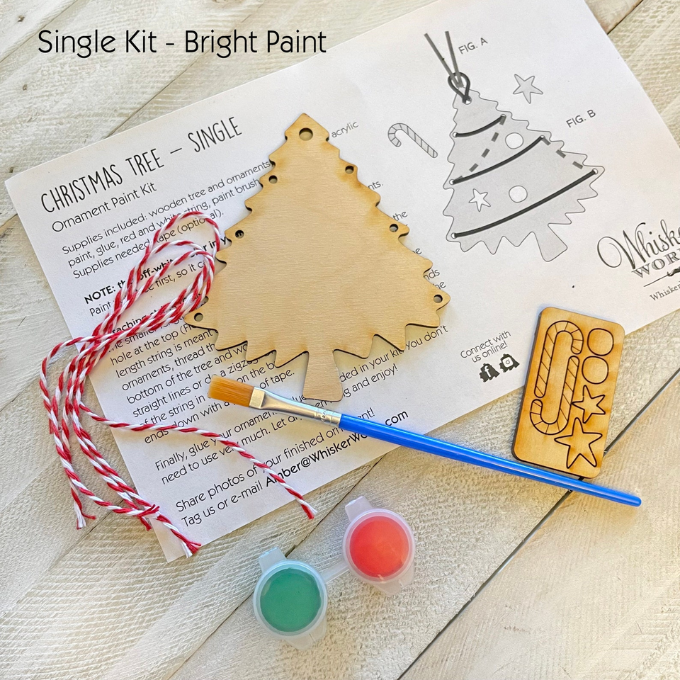 Christmas Tree Ornament Craft Kit