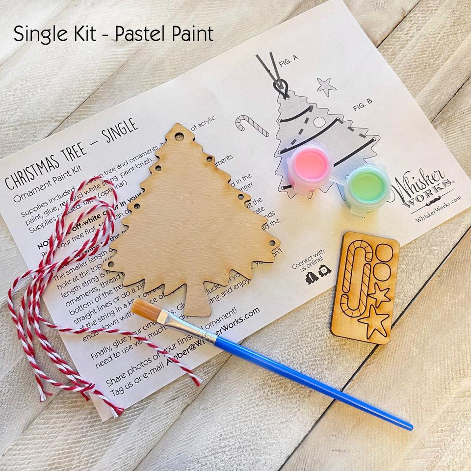 Christmas Tree Ornament Craft Kit