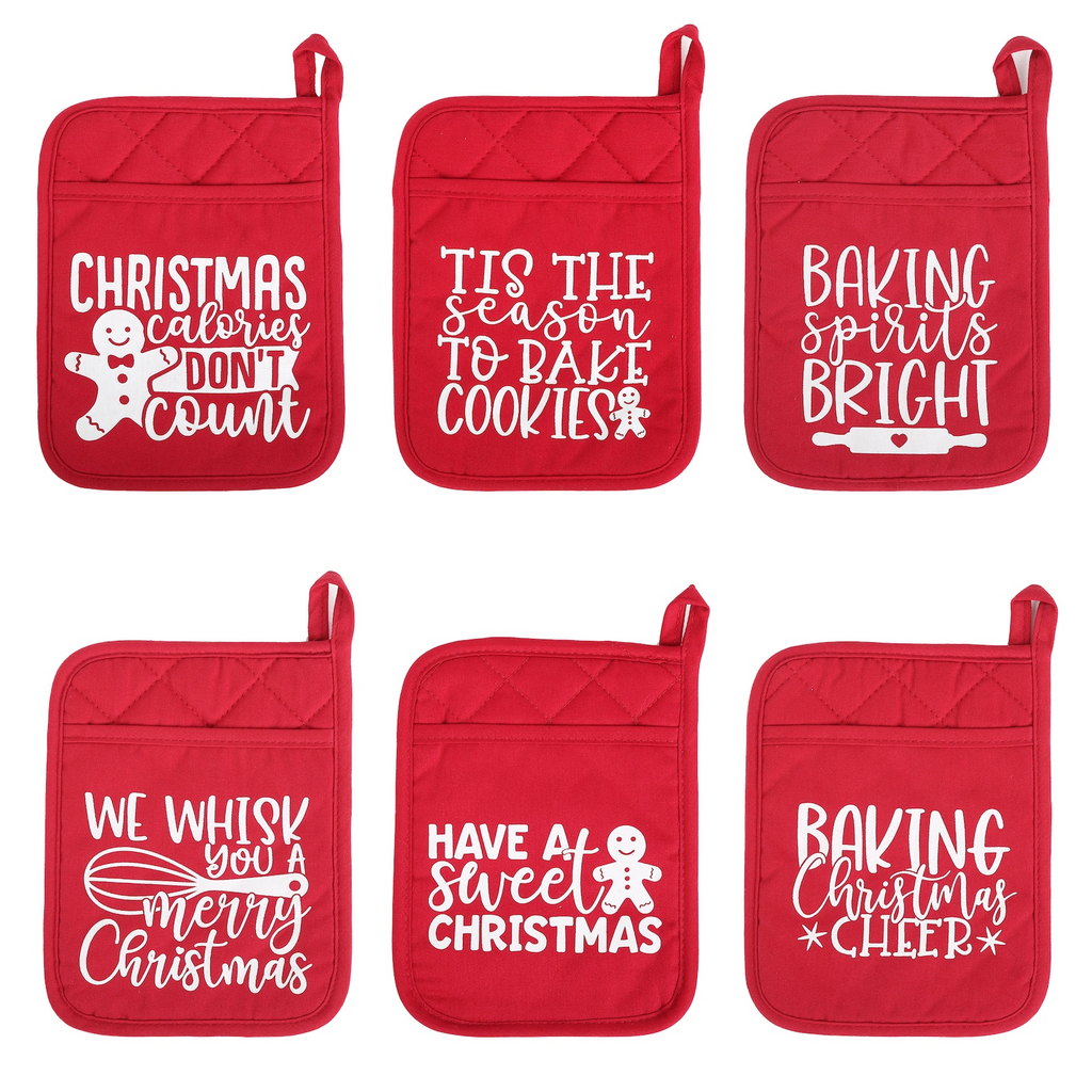 Holiday Potholder Neighbor Gift