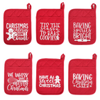 Holiday Potholder Neighbor Gift