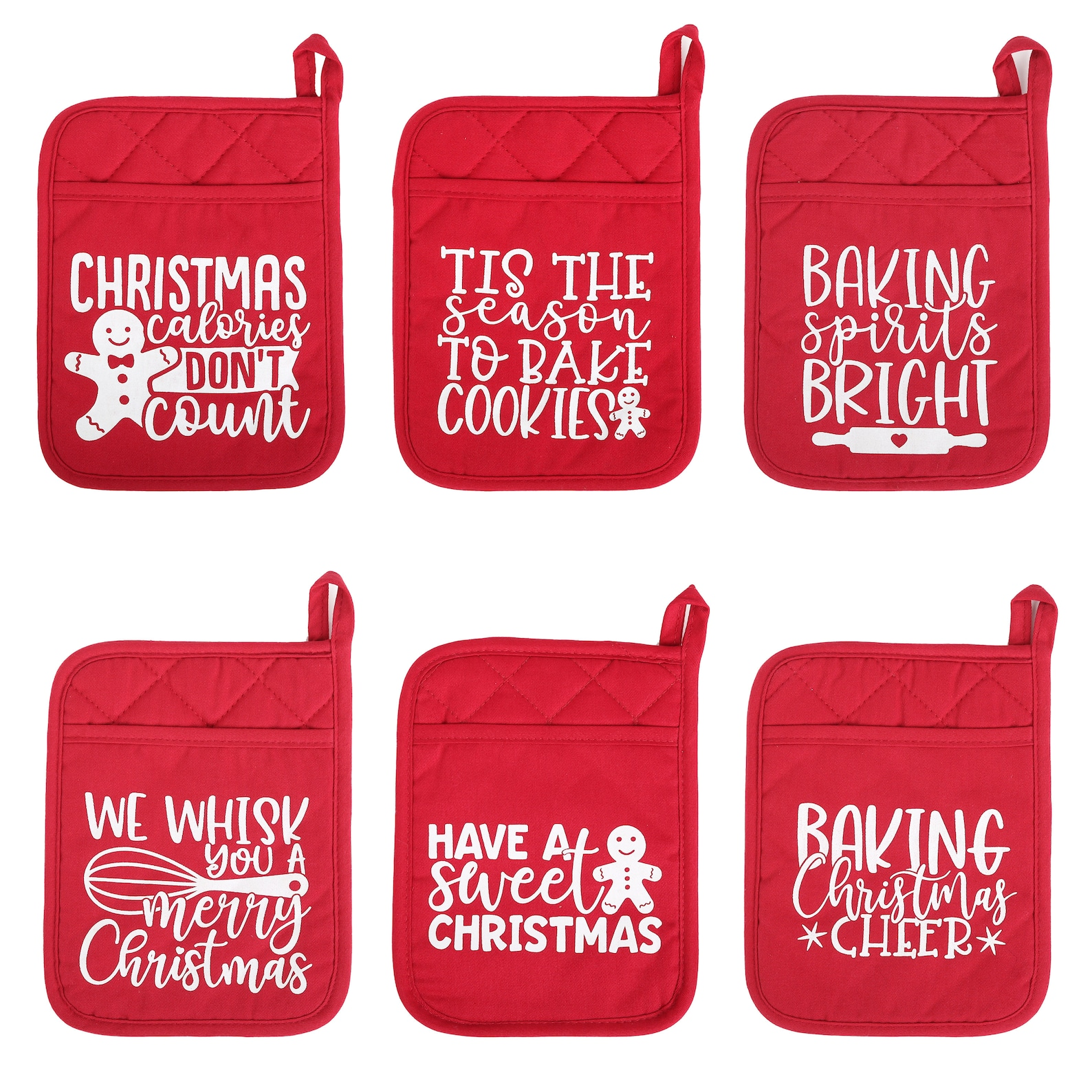 Holiday Potholder Neighbor Gift