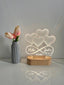 Personalized 3D Illusion LED Lamp, Light up Sign, Couples gift, Anniversary gift