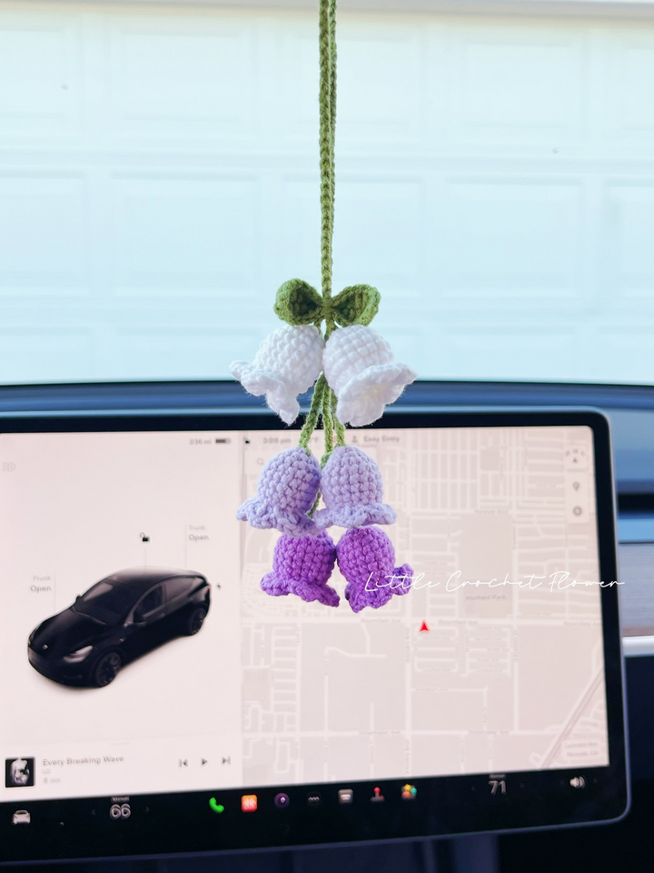 Crochet Lily of the Valley Hanging Decor