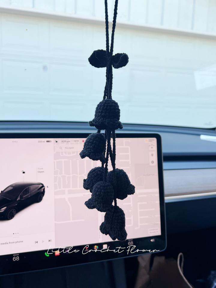 Crochet Lily of the Valley Hanging Decor