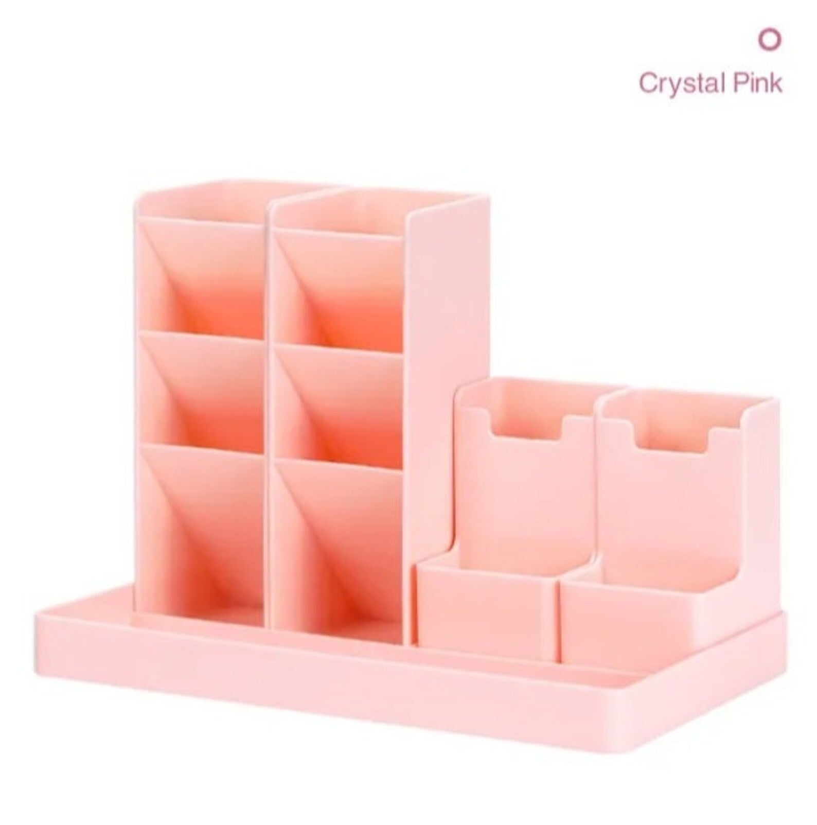 Large Capacity Desktop Organizer Multi Grid Pen Holder
