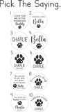 Personalized Pet Memorial Suncatcher Rainbow Bridge Keepsake