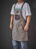 Personalized Canvas & Leather Apron for Men & Women
