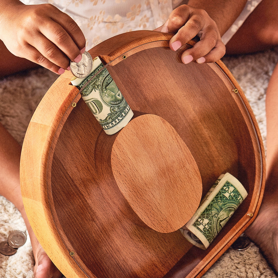 Large Personalized Kids Letter Piggy Bank