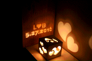 Anniversary Gift for Women or Men, Wood Anniversary Gift