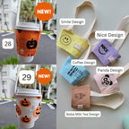 Cup Holder Drink Carrier for Coffee Boba Tea and Travel