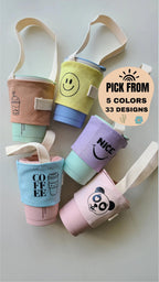 Cup Holder Drink Carrier for Coffee Boba Tea and Travel