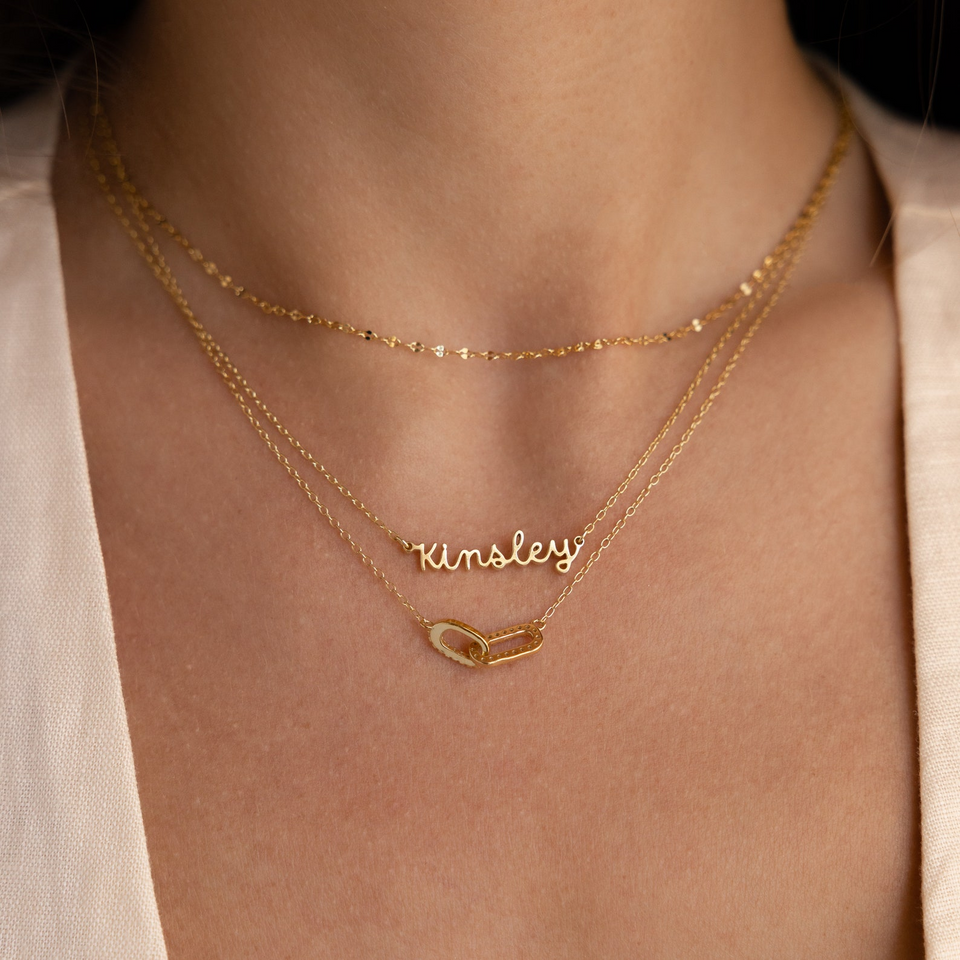 Personalized Name Necklace Custom Jewelry Gift