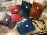 Personalized Leather Rosary Pouch Gift