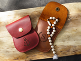 Personalized Leather Rosary Pouch Gift