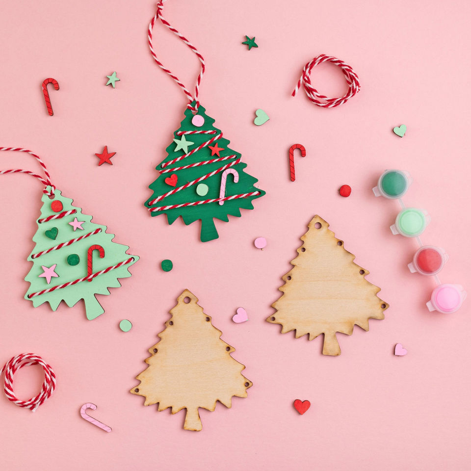 Christmas Tree Ornament Craft Kit