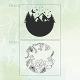 Personalized Moon & Star Nightlight for Baby Nursery