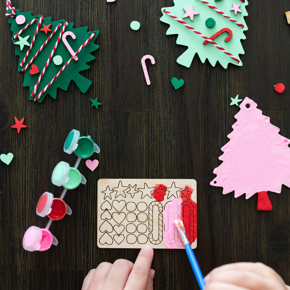 Christmas Tree Ornament Craft Kit