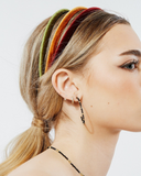 Rich Velour Thin Luxury Headband