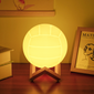 Personalized Volleyball Lamp Gift for Girls Kids and Coaches