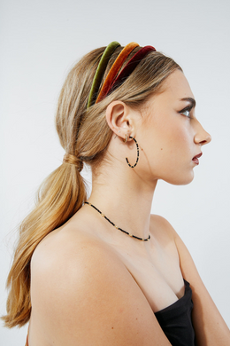 Rich Velour Thin Luxury Headband