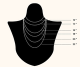 Personalized Paw Print Name Necklace Minimalist Pet Jewelry