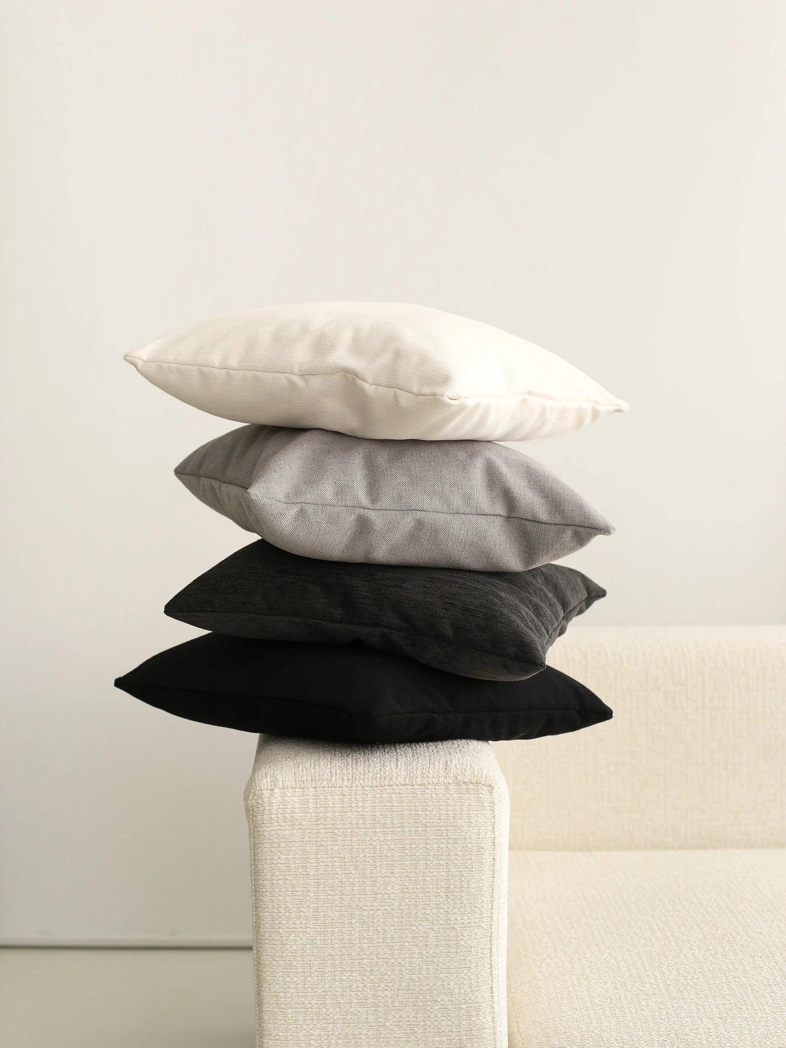 Handmade Linen Boho Modern Throw Pillow Cover Custom Size