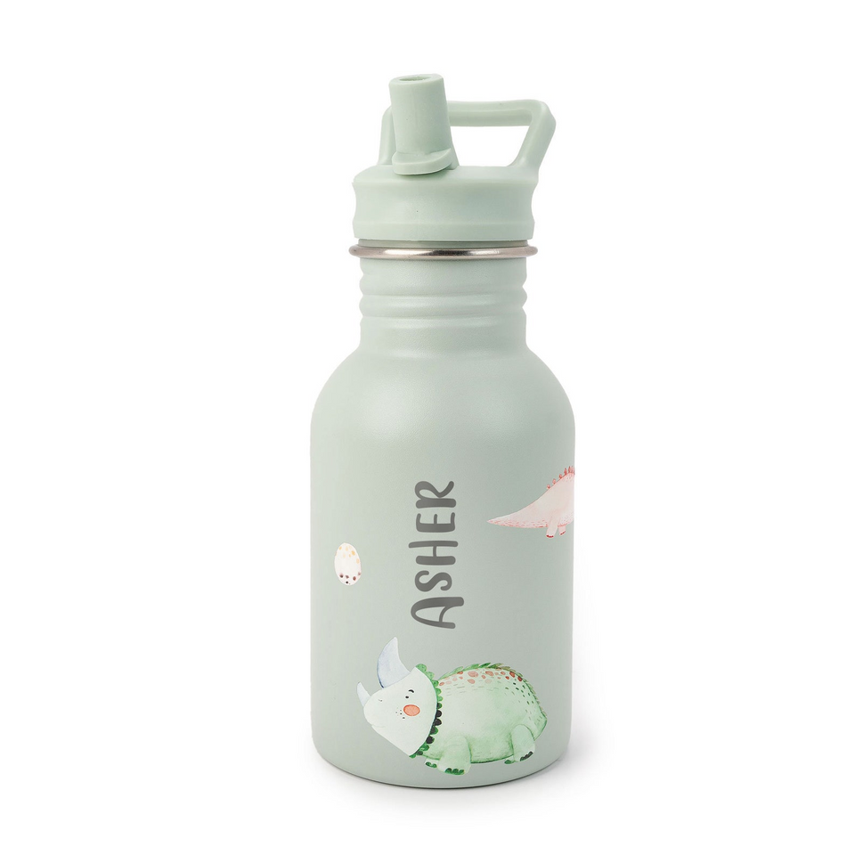 Stylish Personalized Kids Water Bottle with Straw