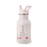 Stylish Personalized Kids Water Bottle with Straw