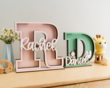 Custom Baby Alphabet Letter Coin Bank Piggy Bank