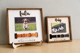 Personalized Pet Memorial Collar Holder Frame