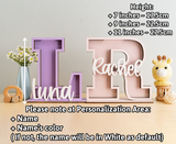 Custom Baby Alphabet Letter Coin Bank Piggy Bank