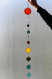 Dream Planet Stained Glass Suncatcher Celestial Decor