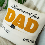 Personalized Grandpa Embroidered Pillow