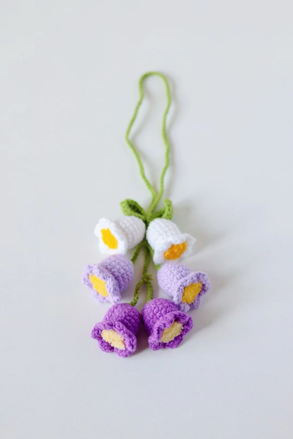 Crochet Lily of the Valley Hanging Decor
