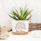 Personalized Teacher Plant Pot Appreciation Gift