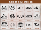 Custom Engraved Leather Wallet Personalized Gift for Him