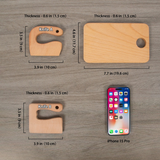 Engraved Wooden Kids Knife & Cutting Board Set