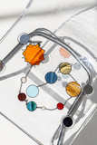 Dream Planet Stained Glass Suncatcher Celestial Decor