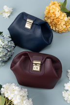 Personalized Clutch Tuck Lock Makeup Bag Travel Organizer