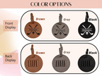 Personalized Golf Bag Tag and Leather Tee Holder Gift