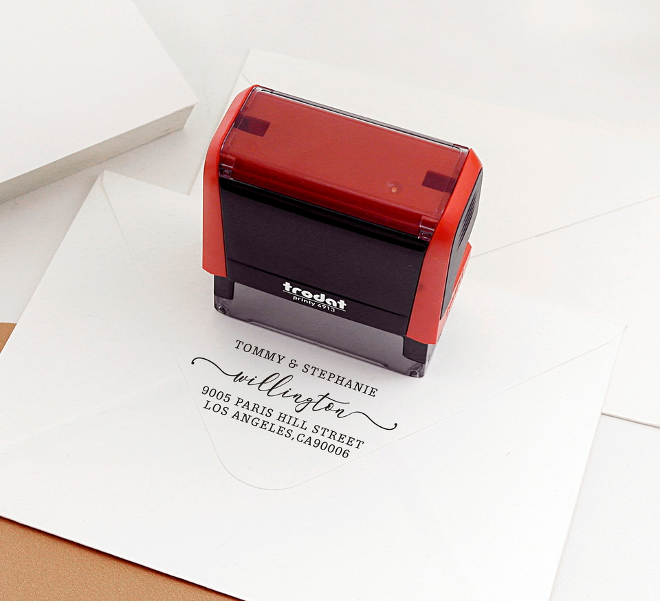 Personalized Self Inking Return Address Stamp