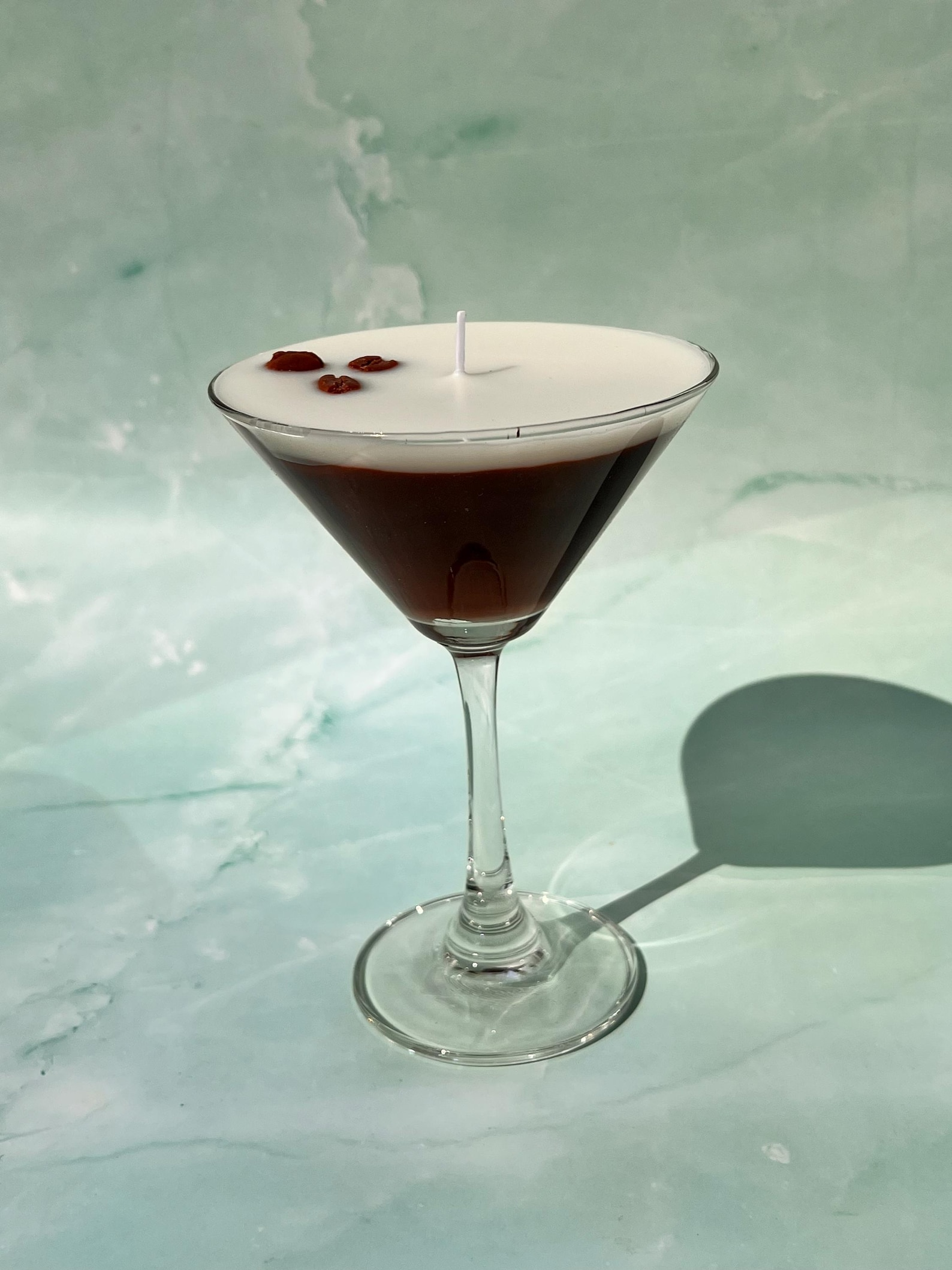 Espresso Martini Candle Realistic Coffee Gift