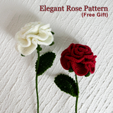 Flower Crochet Pattern Bundle 13 Floral Designs PDF