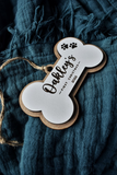 Personalized Dog Bone Christmas Ornament for Pets