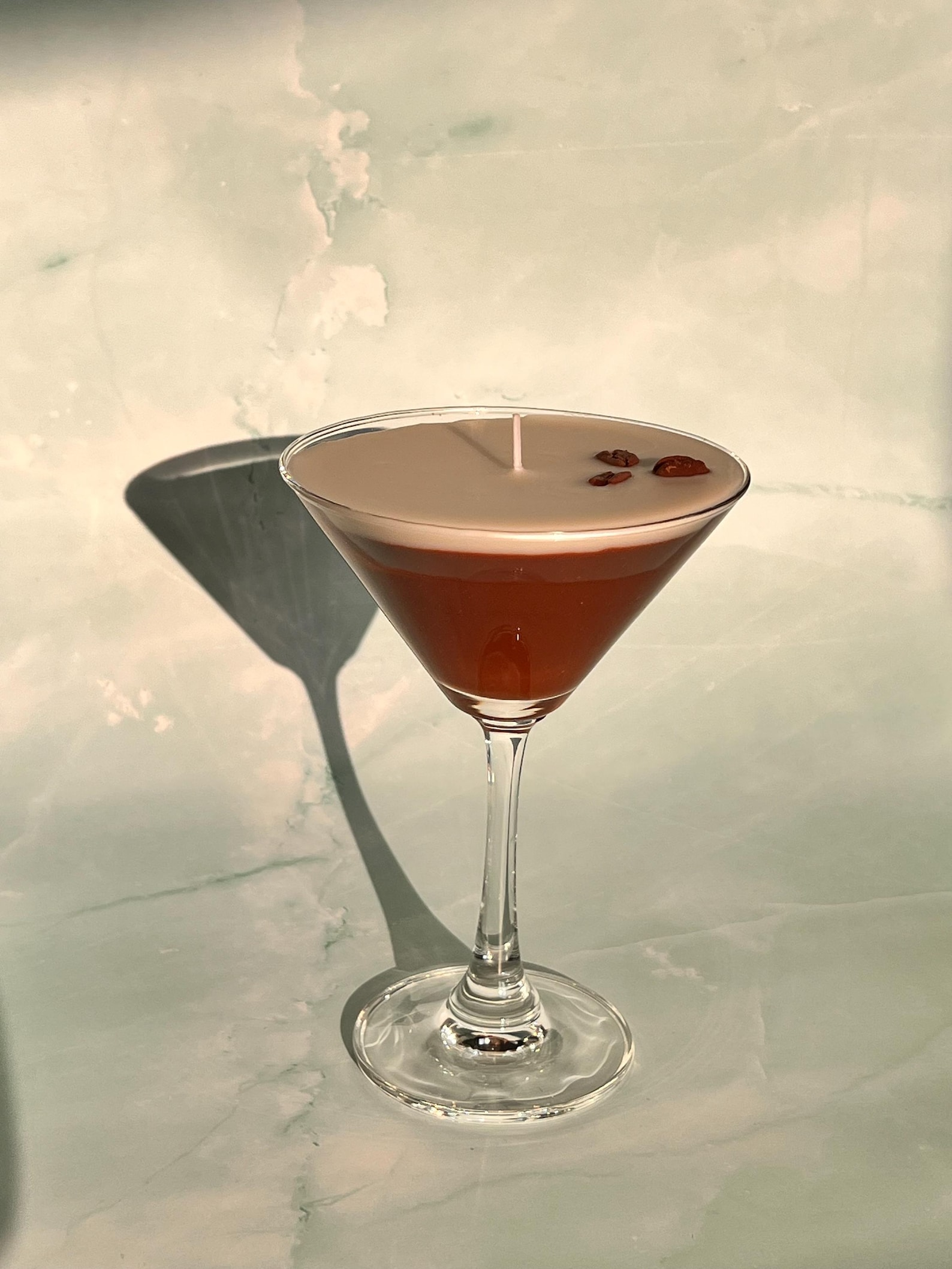 Espresso Martini Candle Realistic Coffee Gift