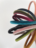Rich Velour Thin Luxury Headband