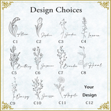 Personalized Engraved Bridesmaid Compact Mirror